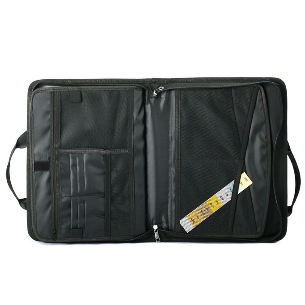 Expandable Accordion File Folder 13 Pockets - 13포켓 아코디언 파일 정리함 지퍼 및