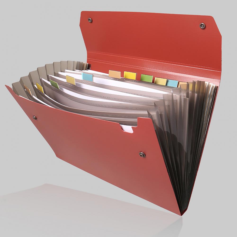 확장형 파일 폴더 13포켓 휴대용 아코디언 문서 홀더  - Expandable Accordion File Folder 13 Pockets 리뷰 및 가격