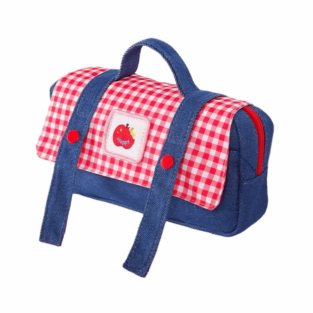 데님 과일 카우보이 필통 플래드 도트 무늬 한국 스타일 - Aesthetic Large Pencil Case Pouch 리뷰 및 가격