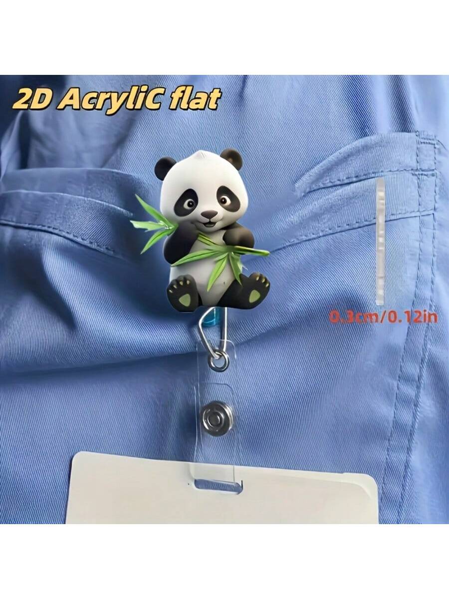 간호사를 위한 귀여운 고양이 모양의 신분증 릴 1개 - - School Supplies 리뷰 및 가격